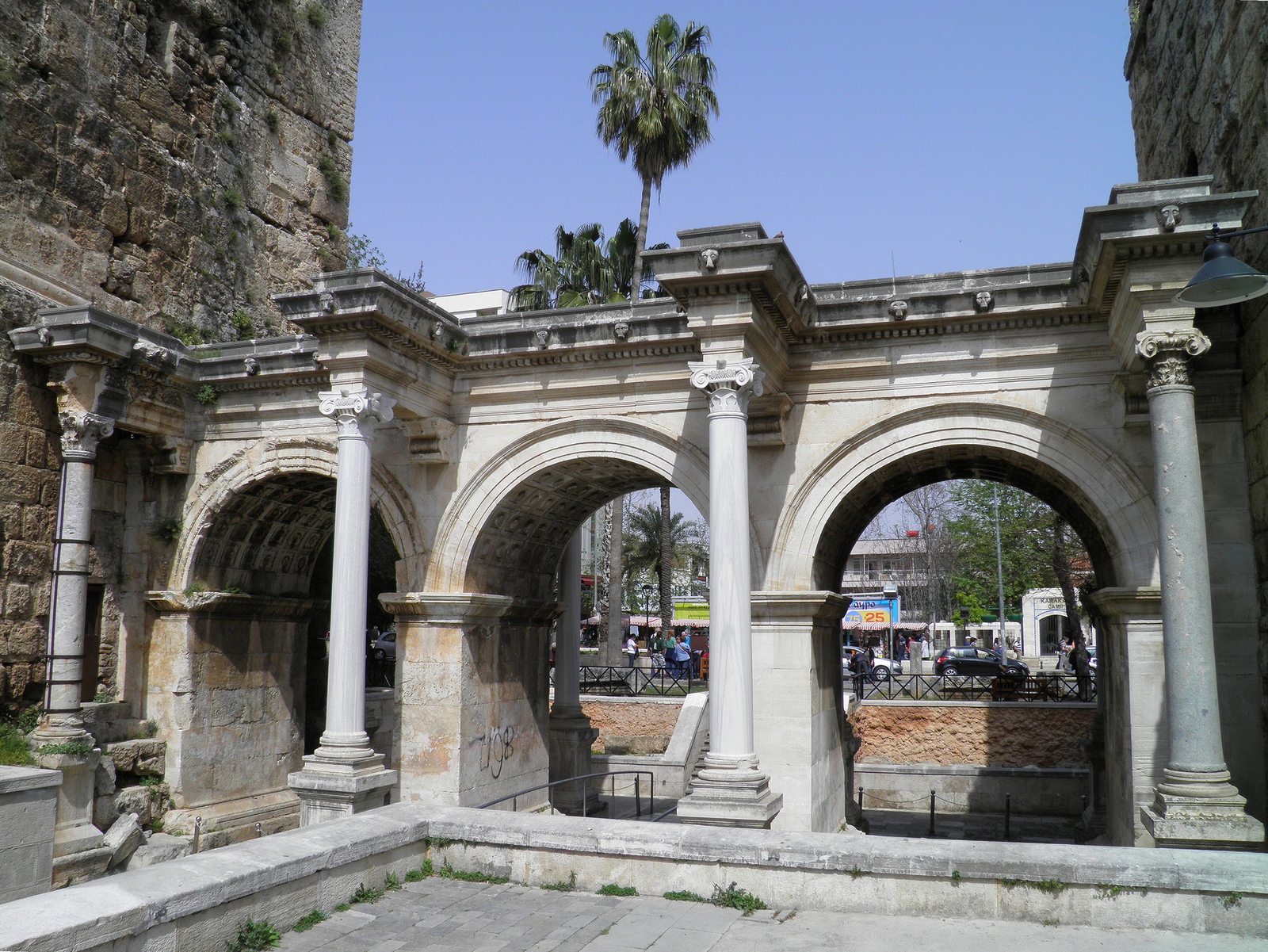 Hadrian’s Gate in Antalya