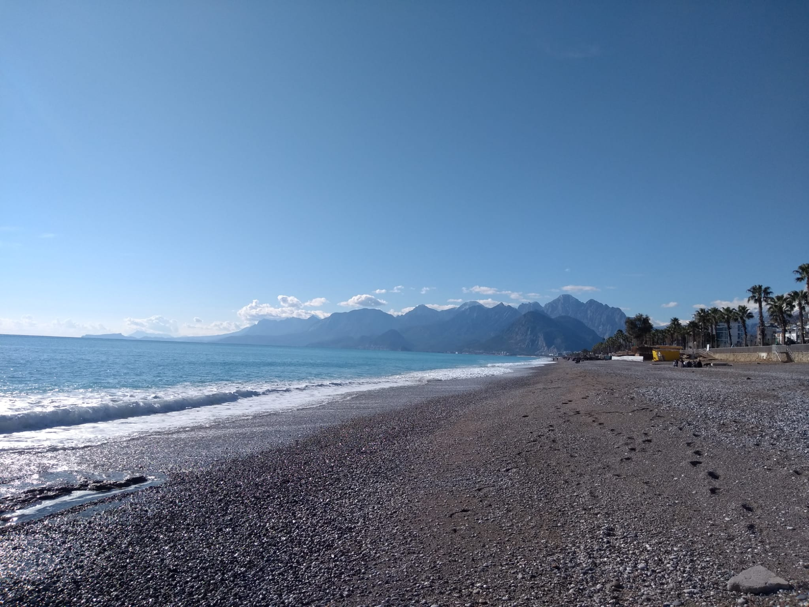 Konyaaltı coast in Antalya