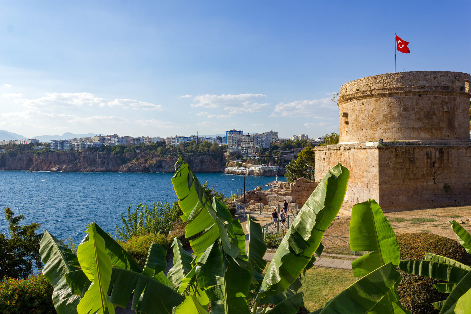 Hıdırlık Tower in Antalya